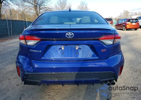 2020 Toyota Corolla Se from USA, damaged, VIN JTDS4RCE5LJ012488